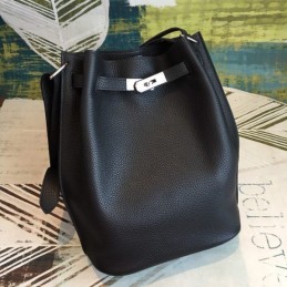 Replica Hermes Black So Kelly 22 Bag