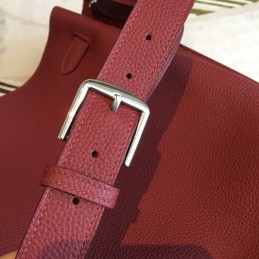 Replica Hermes Burgundy So Kelly 22 Smooth Leather Bag