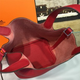 Replica Hermes Red Picotin Lock 13 Bag