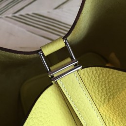 Replica Hermes Yellow Tan Picotin Lock 22 Bag