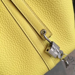 Replica Hermes Yellow Tan Picotin Lock 22 Bag