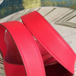 Replica Hermes Red Picotin Lock 22 Smooth Leather Bag