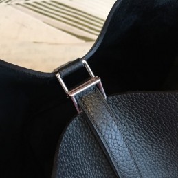 Replica Hermes Black Picotin Lock 22 Bag