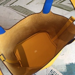 Replica Hermes Tan Picotin Lock 22 Smooth Leather Bag