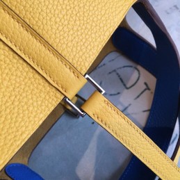 Replica Hermes Tan Picotin Lock 22 Smooth Leather Bag