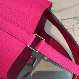 Replica Hermes Red Picotin Lock 22 Gold Hardware Bag