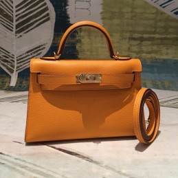 Replica Hermes Yellow Kelly Mini 20 Bag