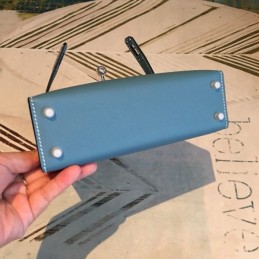 Replica Hermes Light Blue Kelly Mini 20 Bag