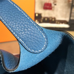 Replica Hermes Blue Picotin Lock 13 Bag