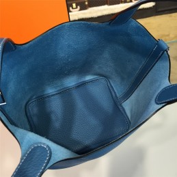 Replica Hermes Blue Picotin Lock 13 Bag