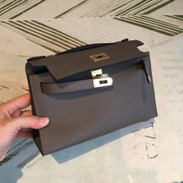 Replica Hermes Tan Kelly Pochette Bag