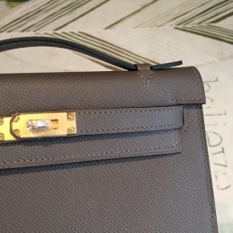 Replica Hermes Tan Kelly Pochette Bag