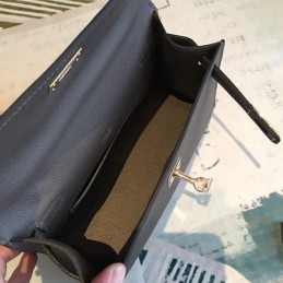 Replica Hermes Tan Kelly Pochette Bag