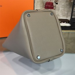 Replica Hermes Gray Picotin Lock 13 Bag