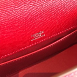 Replica Hermes Red Green Kelly Pochette Bag