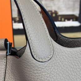 Replica Hermes Gray Picotin Lock 13 Bag