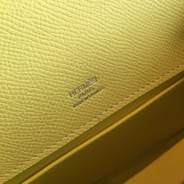 Replica Hermes Yellow Kelly Pochette Bag