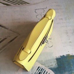 Replica Hermes Yellow Kelly Pochette Bag