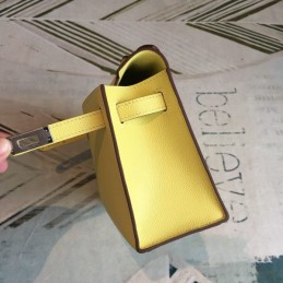 Replica Hermes Yellow Kelly Pochette Bag