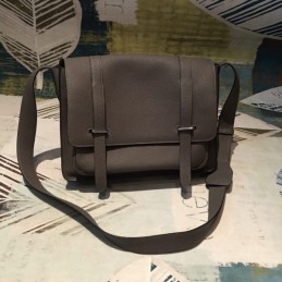 Replica Hermes Black Steve Caporal 28 Messenger Bag