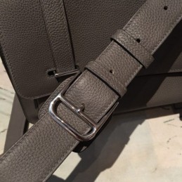 Replica Hermes Black Steve Caporal 28 Messenger Bag