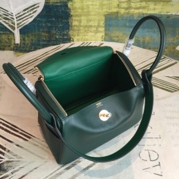 Replica Hermes Green Lindy 26 Gold Hardware Bag