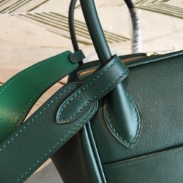 Replica Hermes Green Lindy 26 Gold Hardware Bag