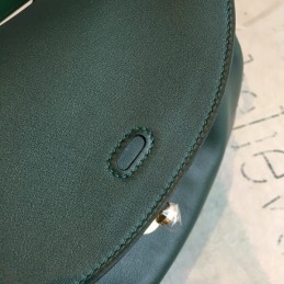 Replica Hermes Green Lindy 26 Gold Hardware Bag