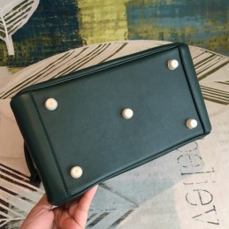 Replica Hermes Green Lindy 26 Gold Hardware Bag