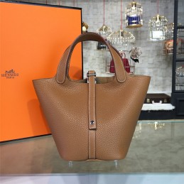 Replica Hermes Tan Picotin Lock 13 Bag