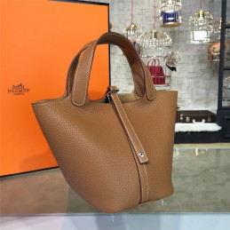 Replica Hermes Tan Picotin Lock 13 Bag