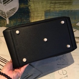 Replica Hermes Black Lindy 30 Gold Hardware Bag