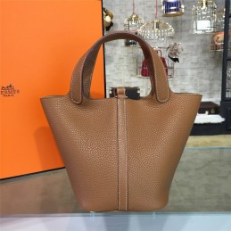 Replica Hermes Tan Picotin Lock 13 Bag