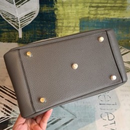 Replica Hermes Tan Lindy 30 Textured Leather Bag