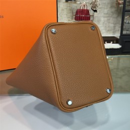 Replica Hermes Tan Picotin Lock 13 Bag