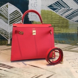 Replica Hermes Red Kelly 25 Bag