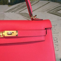 Replica Hermes Red Kelly 25 Bag