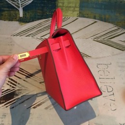 Replica Hermes Red Kelly 25 Bag