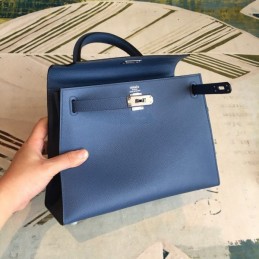 Replica Hermes Blue Kelly 25 Bag