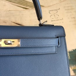 Replica Hermes Blue Kelly 25 Bag