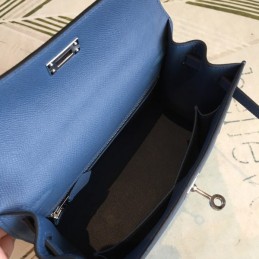 Replica Hermes Blue Kelly 25 Bag