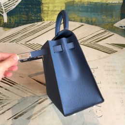 Replica Hermes Blue Kelly 25 Bag