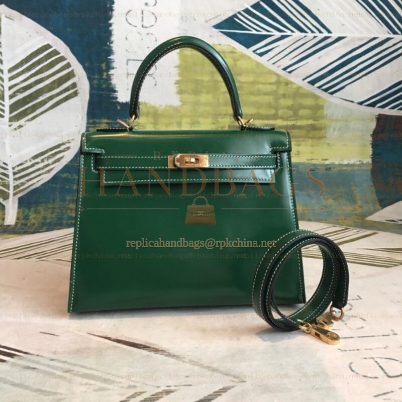 Replica Hermes Green Kelly 25 Bag