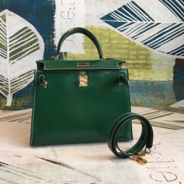 Replica Hermes Green Kelly 25 Bag