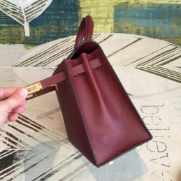 Replica Hermes Burgundy Kelly 25 Bag