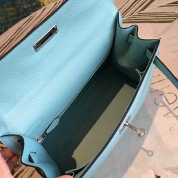 Replica Hermes Teal Kelly 25 Bag