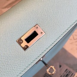 Replica Hermes Tan Teal Kelly 25 Bag