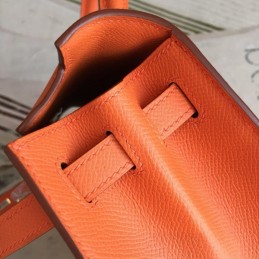 Replica Hermes Orange Kelly 25 Bag
