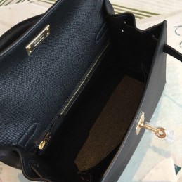 Replica Hermes Black Kelly 25 Bag
