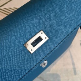 Replica Hermes Teal Kelly 25 Gold Hardware Bag